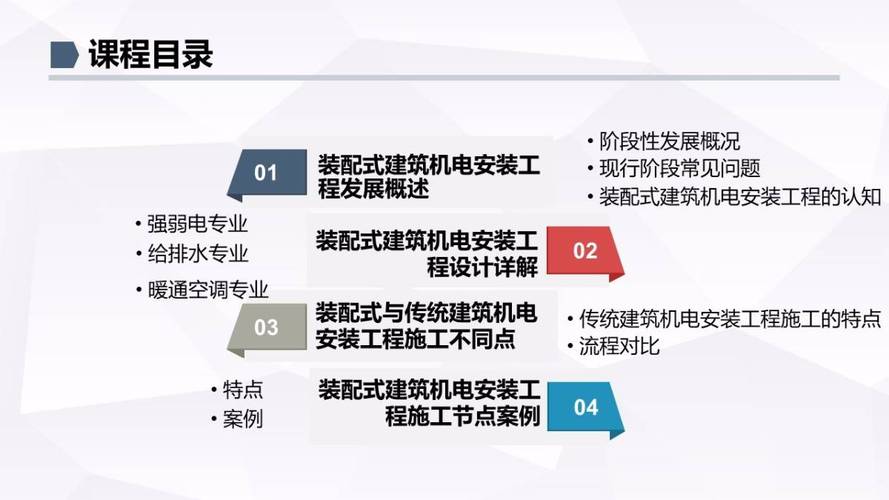 装配式建筑机电安装工程设计与施工 - 远大云课 - 装配式建筑专业在线